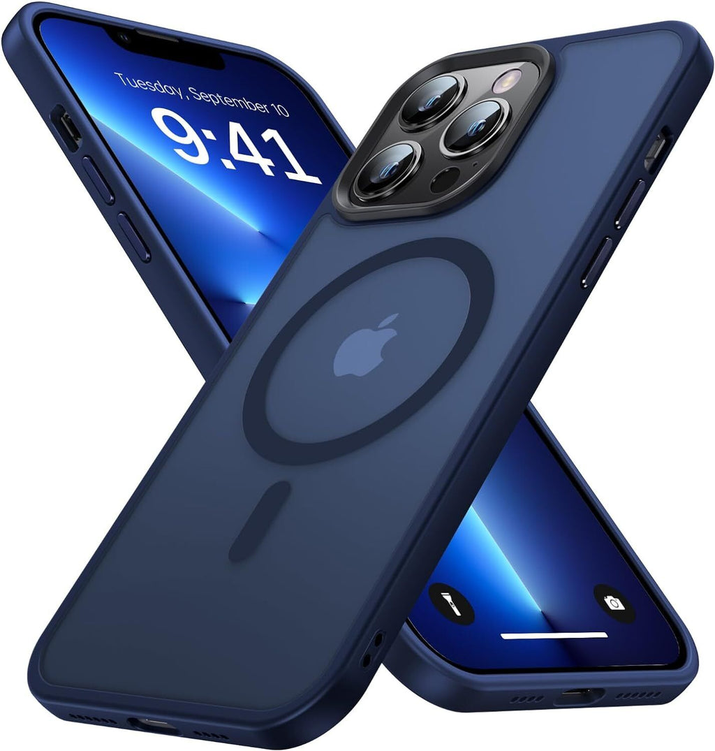 For Iphone 15 14 plus 13 12 11 Pro Max Frosted Case Mag Safe Shockproof Cover